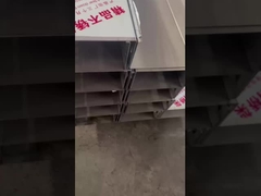 Plateau de câbles en acier inoxydable hautement durable Longueur personnalisée Installation facile Faible entretien