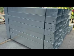 Plateau de câbles en acier galvanisé personnalisable avec résistance à la corrosion et forte capacité de charge