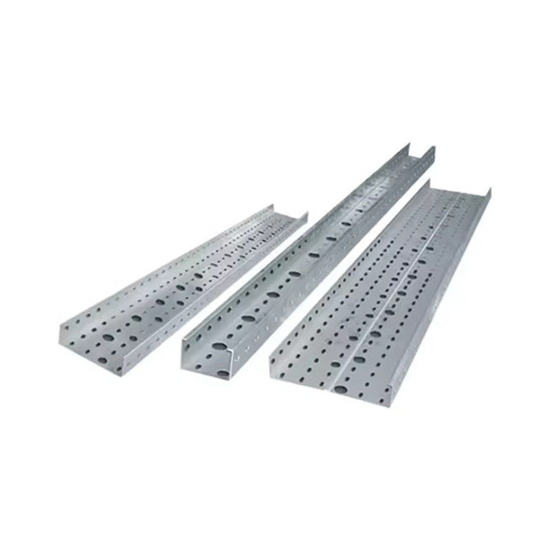 Plateau de câbles en aluminium à haute capacité de charge, résistant au feu et à l'excellente résistance à la corrosion