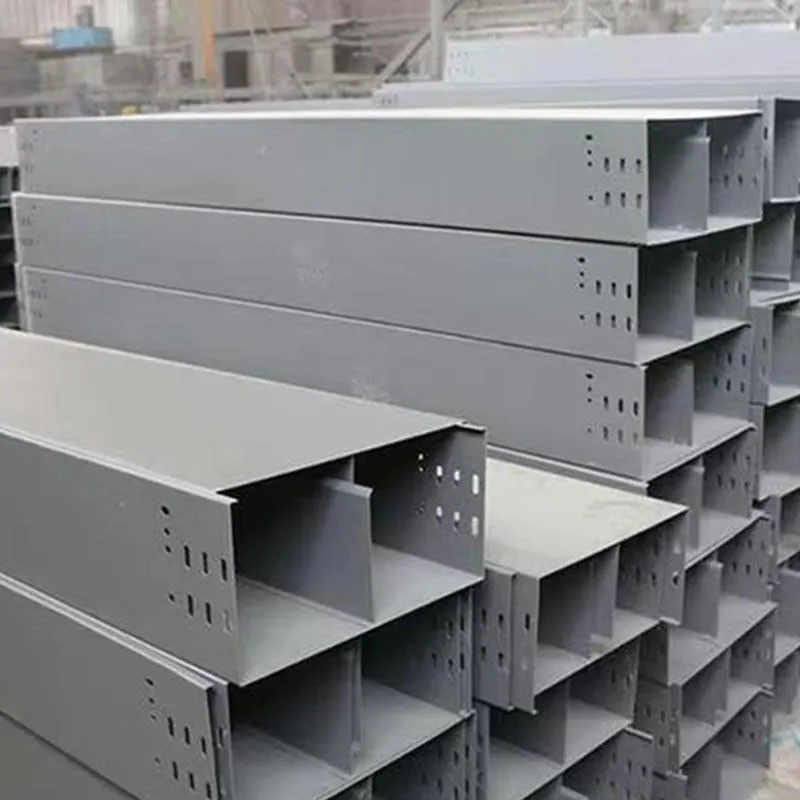 Plateau de câbles en acier personnalisable avec finition galvanisée résistante à la corrosion Certification ISO 9001