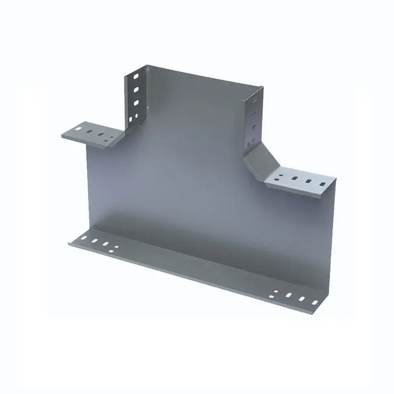Armatures rectangulaires de plateaux de câbles en acier résistant à la corrosion et finition galvanisée