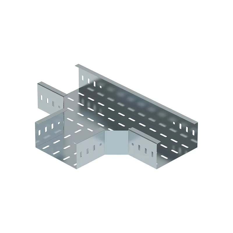 Plateau de câbles galvanisés monté sur le mur avec conception économe en espace et haute capacité d'approvisionnement pour une gestion efficace des câbles